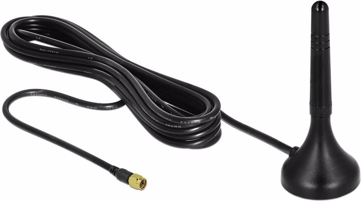 Produktbild Delock LTE-Antenne SMA, 0,7-2,6GHz, 72mm, 2dBi 2 dBi