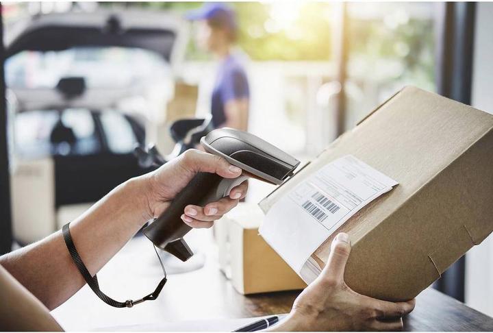 Actual product image Renkforce 1D Wireless Barcode Scanner i, Laser, USB Kit (1D barcodes)