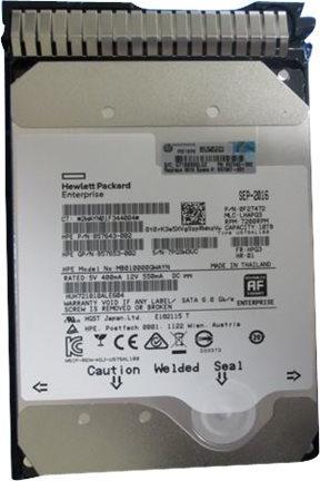 Actual product image HPE Hard disk (10 TB, 3.5")
