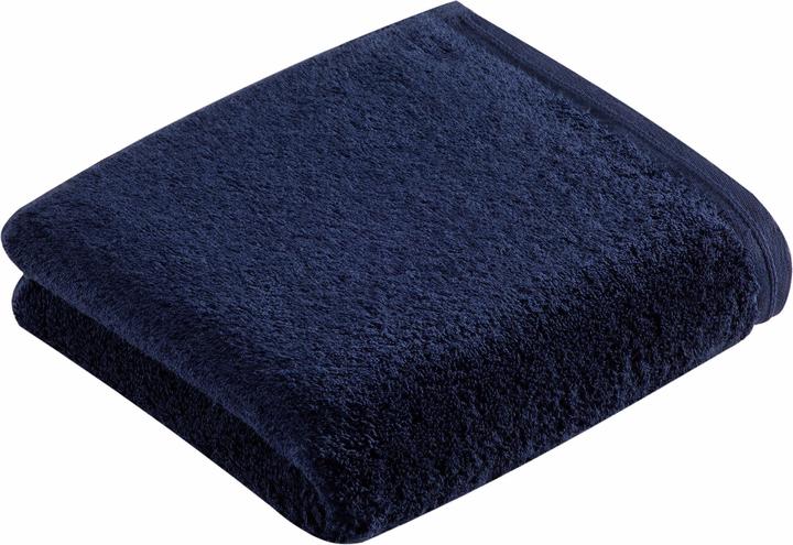Immagine prodotto Vossen Asciugamano Vegan Life blu navy, 60 x 110 cm (60 x 110 cm)