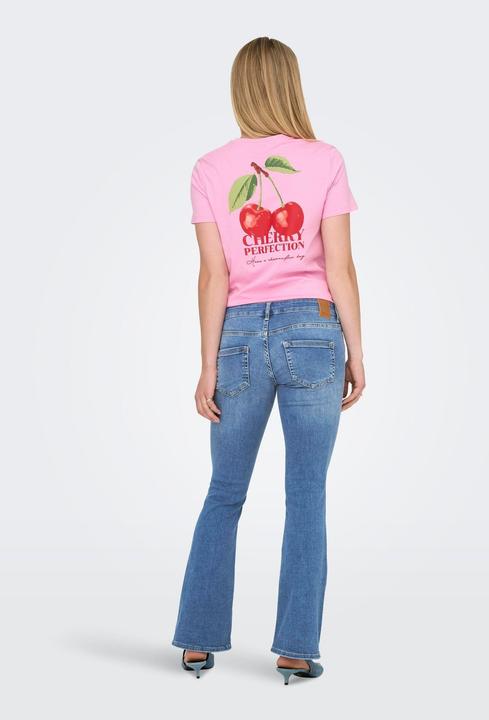 Actual product image Only Maternity OLMBLUSH mid waist flared jeans Flared fit jeans (32)