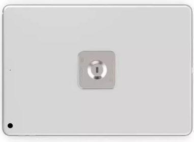 Image du produit Maclocks Verrou universel à clé avec plaque 3M - Blanc