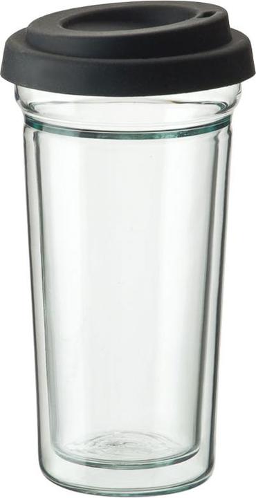 Produktbild Kelomat Becher 0,4L "Coffee to Go" doppelwandig mit Silikondeckel (400 ml)