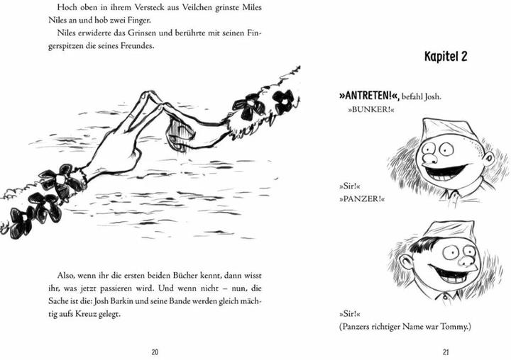 Actual product image Miles & Niles - Jetzt wird's wild (German, Mac Barnett, JOHN, 2020)