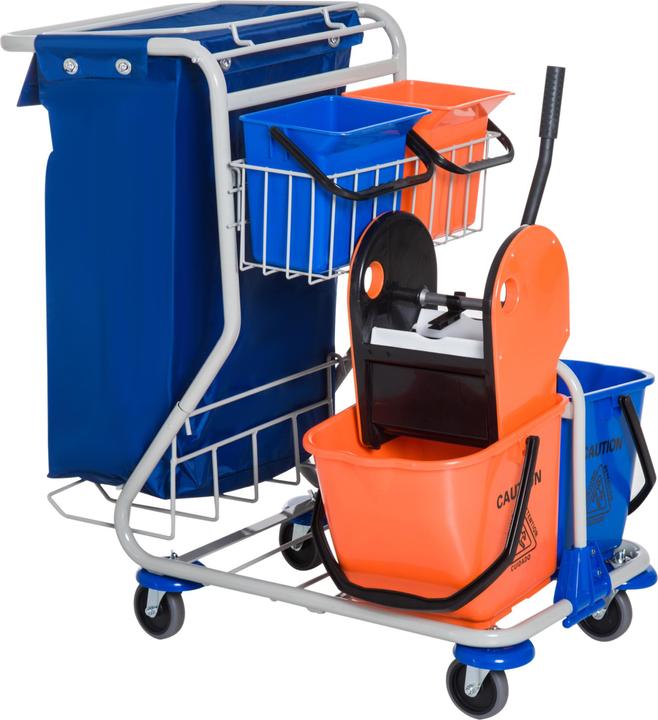 Image du produit Homcom Chariot de nettoyage (1 pcs)