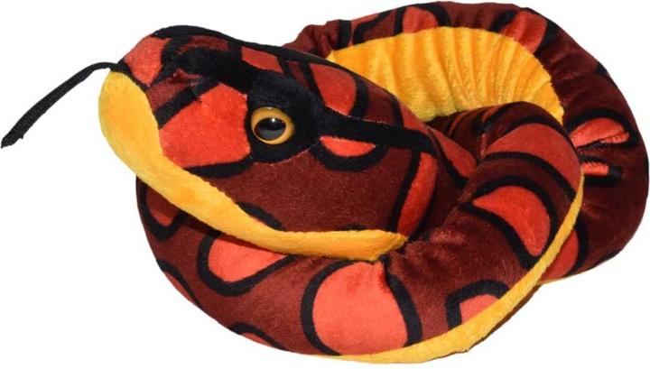 Actual product image Wild Republic Plush Rainbow Boa Snakesss (7 cm)