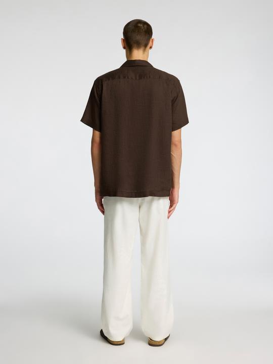 Image du produit Selected Homme 100% Leinen Kurzarmhemd (M)