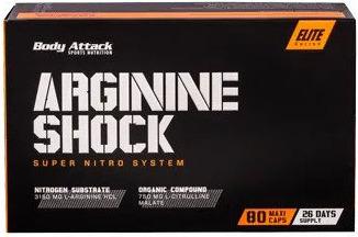 Body Attack Arginine Shock (80 Caps) (80 Stück, Kapseln)