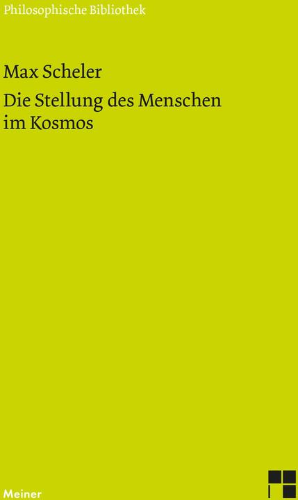 Produktbild Die Stellung des Menschen im Kosmos (Deutsch, Wolfhart Henckmann, Max Scheler, 2025)