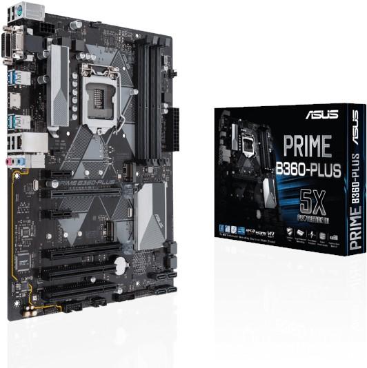 Produktbild ASUS Tuf B360-Plus Gaming (LGA 1151, Intel B360, ATX)