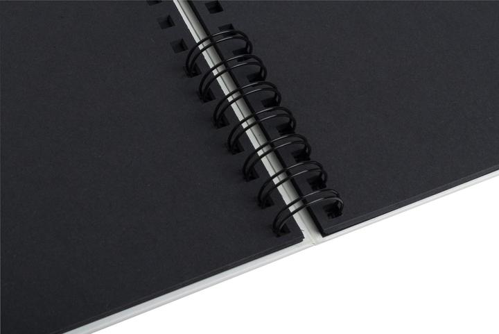 Immagine prodotto Exacompta Album fotografico a spirale 50 pagine nere Néo Déco - Blanc (32 x 22 cm)