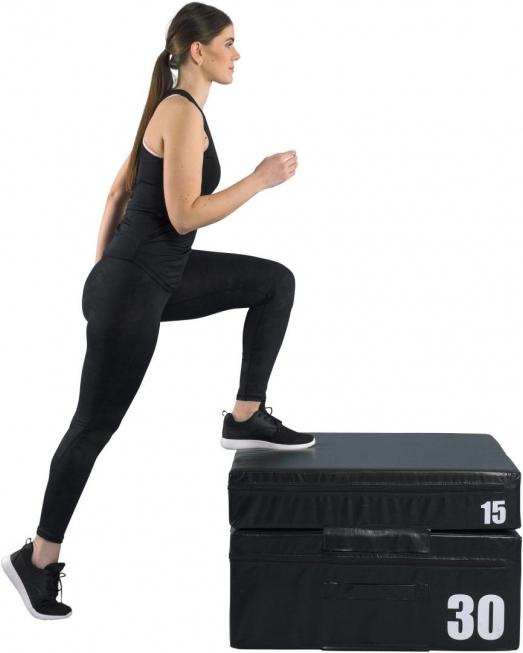 Actual product image Gorilla Sports Soft Jump Box