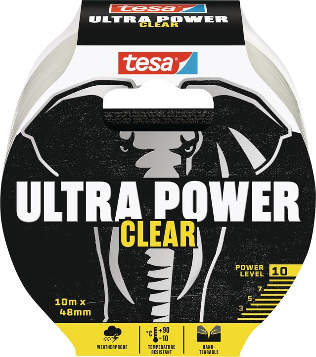 Produktbild tesa ULTRA POWER CLEAR Reparaturband (48 mm)