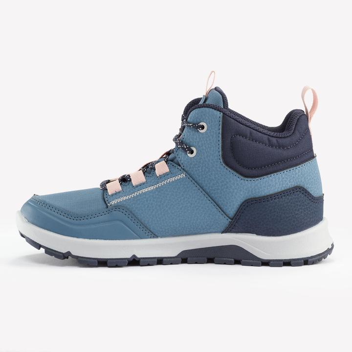 Immagine prodotto Quechua Scarpe da trekking per bambini taglia 35-38 mezza altezza - NH500 blu (38)