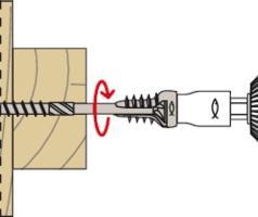 Actual product image Fischer Setting tool + bit Adjusting screw FAFS (1 pcs.)