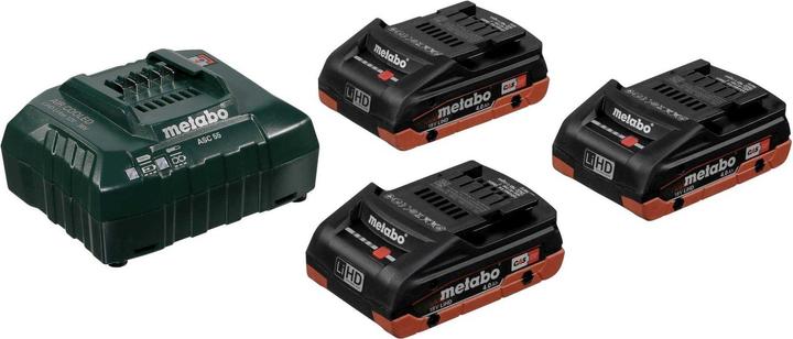 Metabo Basic set 3 X LIHD 4.0 AH (18 V)