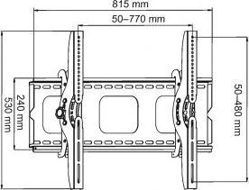 Produktbild Art AR-08 (60 Zoll) (Wand, 60", 80 kg)