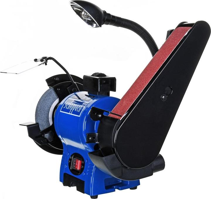 Actual product image Scheppach BGS700 Combination Grinder 230V 50Hz 250W (Belt sanders, 370 W)