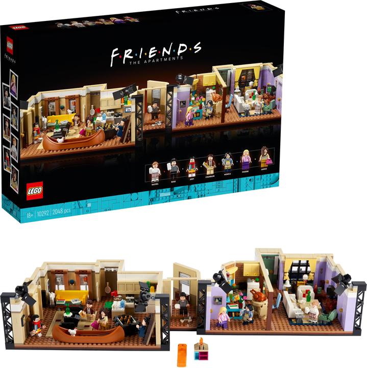 Actual product image LEGO Friends Apartments (10292, LEGO Friends, LEGO Rare Sets)