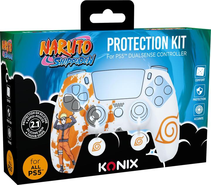 Actual product image Konix Naruto DualSense Skin (PS5)