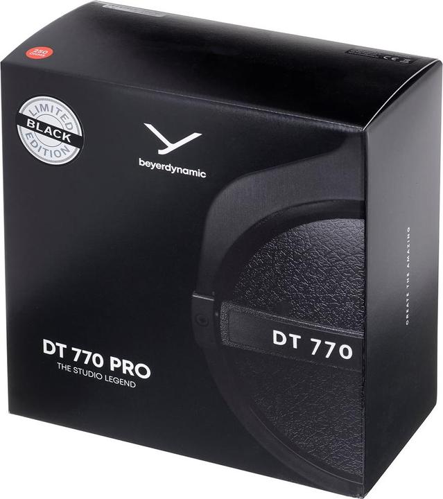 Produktbild Beyerdynamic DT 770 Pro Black Limited Edition (keine Geräuschunterdrückung, Kabelgebunden)
