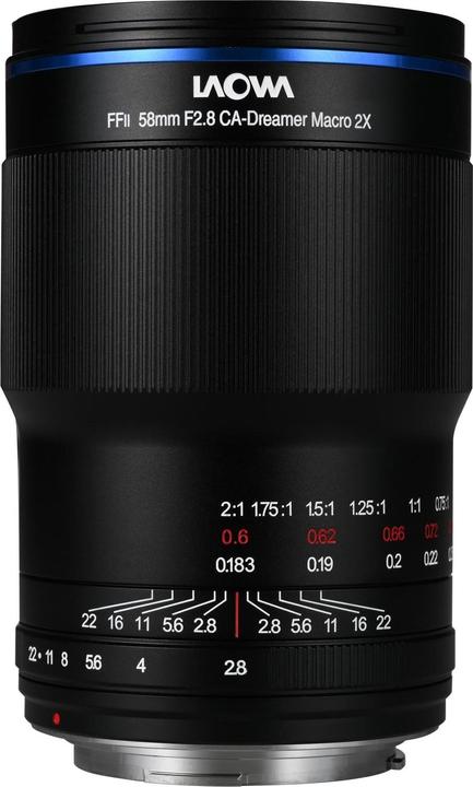 Image du produit Venus Optic Focale fixe Laowa 58mm f/2.8X Ultra Macro APO - Monture L (Monture L, Plein format)