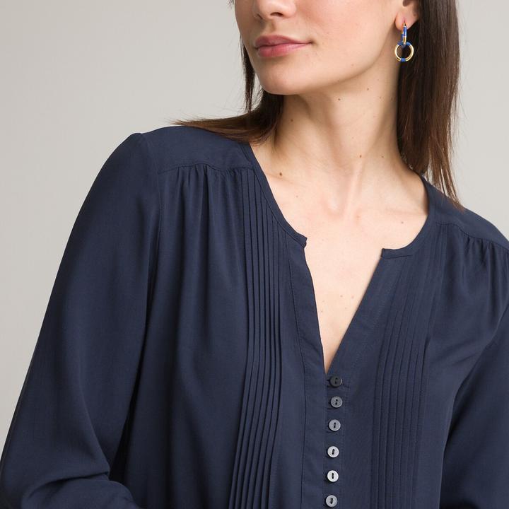Actual product image Anne Weyburn Long-sleeved voile tunic (38)