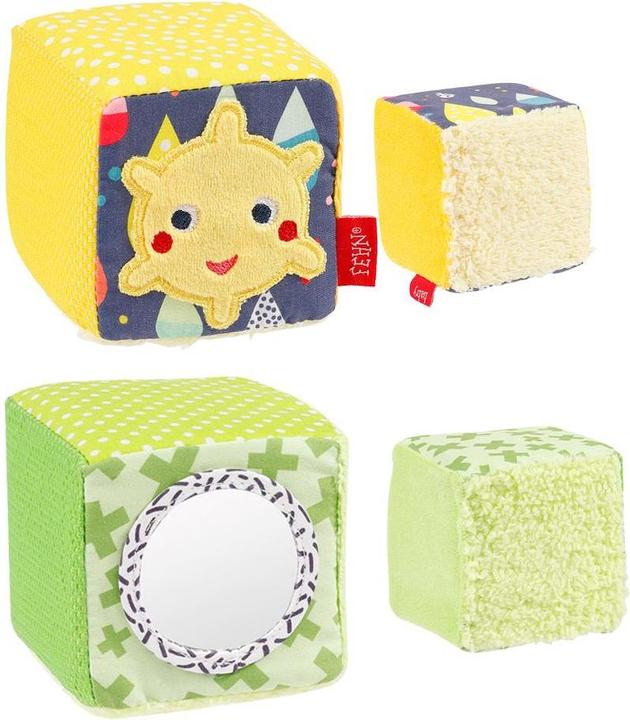 Actual product image Fehn Set of 4 cubes COLOR Friends