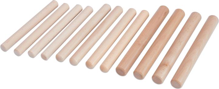 Betzold Musik Claves accompaniment set 6 pairs (Claves)