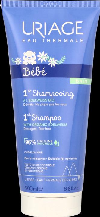 Uriage Bébé 1st Shampoo (200 ml, Flüssiges Shampoo)