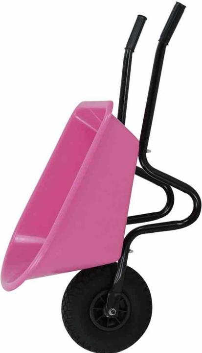 Actual product image FORT Children's wheelbarrow 20 l pink mounted with PU wheel