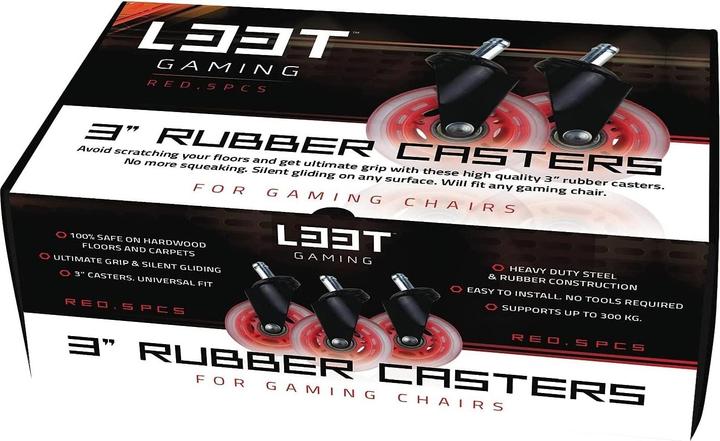 Image du produit L33T Roulettes pour chaises de jeu