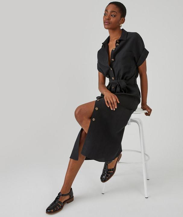 Actual product image La Redoute Collections Signature shirt dress (36)