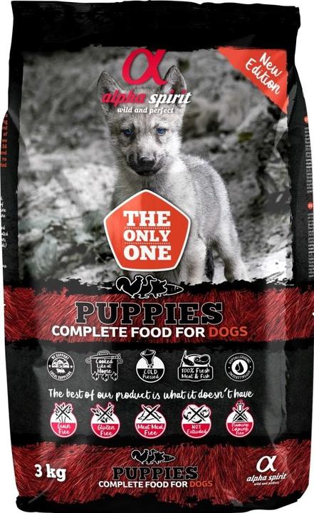 Alpha Spirit PUPPIES alimentation pour chiots 3kg (Chiot + chaton, 1 pcs, 3000 g)