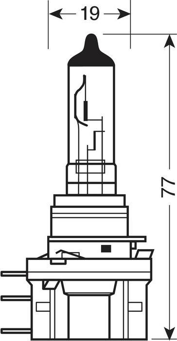 Actual product image Osram Original (H15)