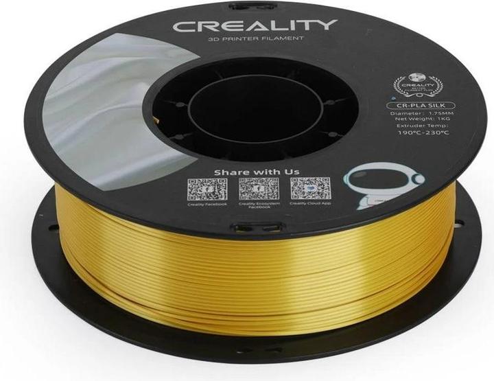 Image du produit Creality Silk Gold (PLA, 1.75 mm, 1000 g, Or)