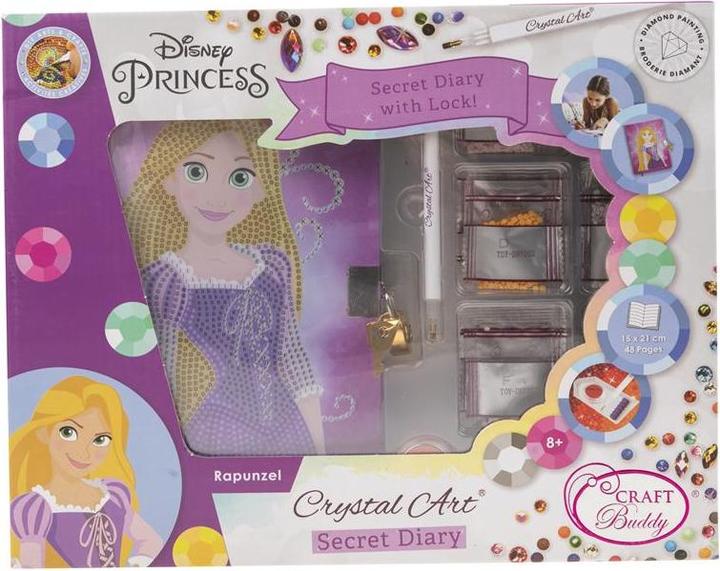 Image du produit Craft Buddy Raiponce, journal de Crystal Art