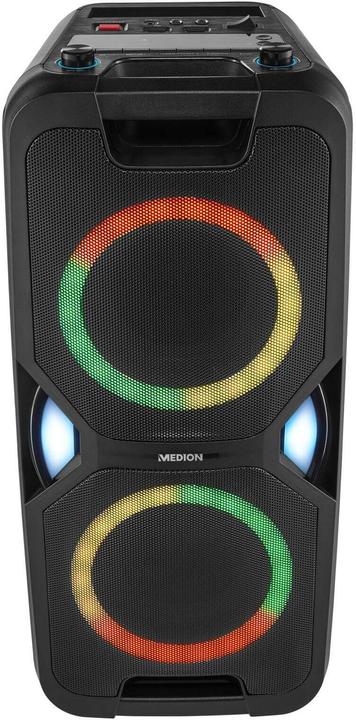 Actual product image Medion MD 44468 Party loudspeaker black (15 h, Electrical connection, Rechargeable battery operated)
