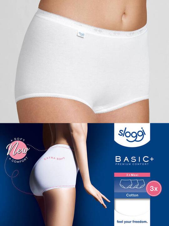Produktbild Sloggi Basic+ Maxi Slip (XXL, 3er Pack)