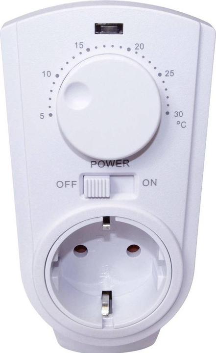 Produktbild interBär Raumthermostat Zwischenstecker 5 bis 30 °C