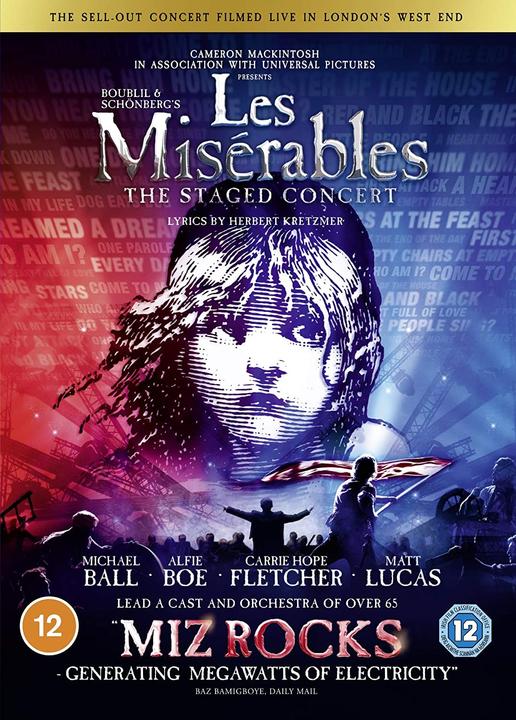 Produktbild Warner Bros Les Miserables - The Staged Concert DVD (DVD, Englisch)