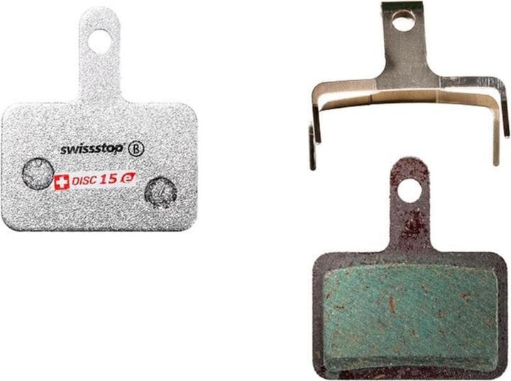 swissstop Disc 15E (Quad, Shimano, Tektro, TRP, Organisch (Resin))