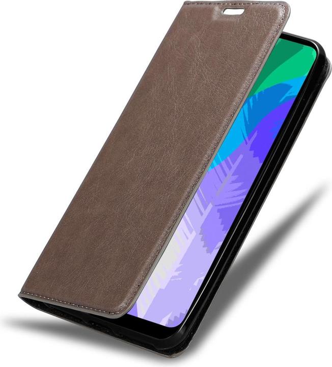 Actual product image Cadorabo Book Invisible Magnet Cover (Huawei Y6p)