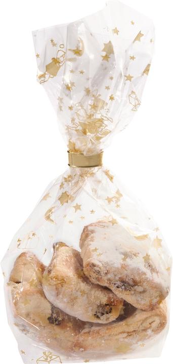 Actual product image Folia Cellophane bags with Christmas print (10 x)