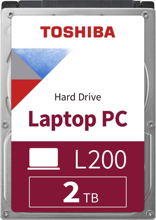 Actual product image Toshiba L200 (2 TB, 2.5", SMR)