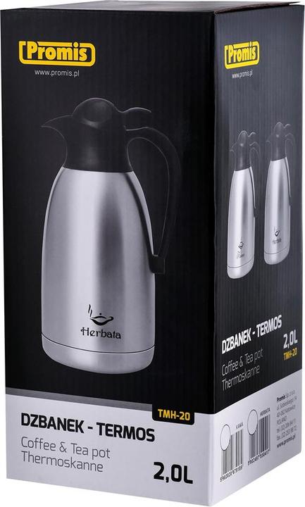 Produktbild Promis Stahlkanne 2 0 l Teedruck (2 l)