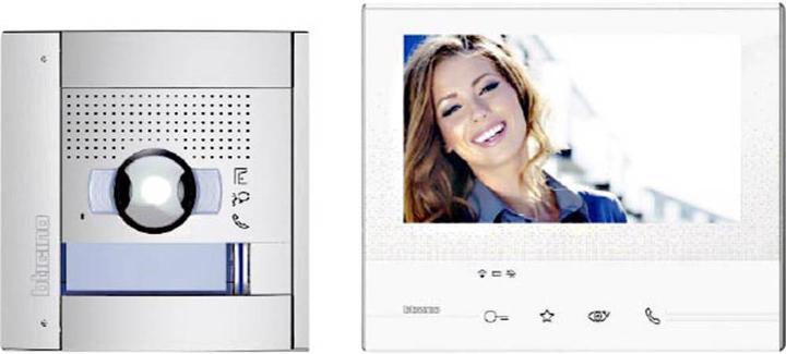 Produktbild Bticino Flex’ONE Video-Set mit Türstation SFERA Allmetal und Hausstation CLASSE 300 X13E (WLAN)