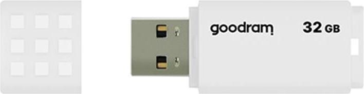 Actual product image Goodram UME2 UME2-0320W0R11 Pendrive (32 GB, USB 2.0, white) (32 GB, USB-A, USB 2.0)