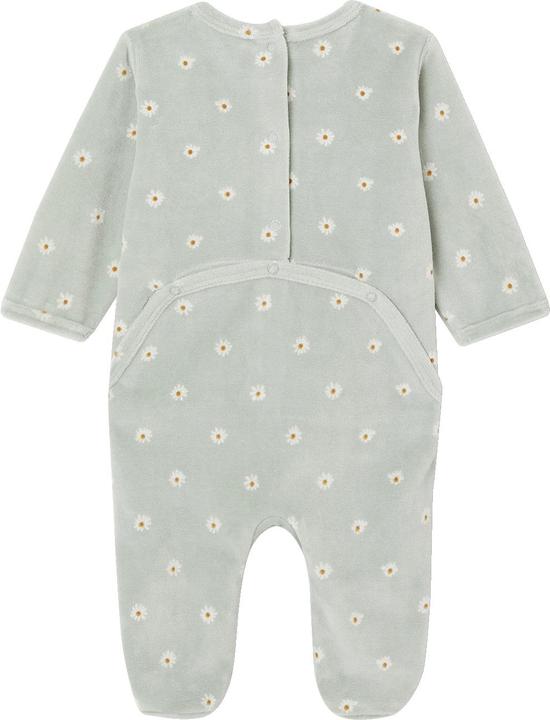 Produktbild Vertbaudet 2er-Pack Baby Samt-Strampler Oeko-Tex (56)
