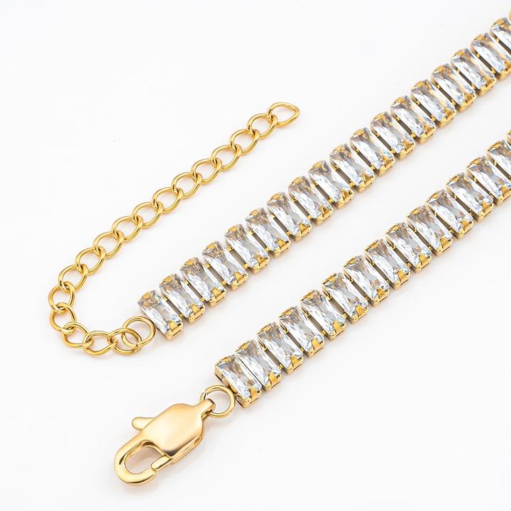 Produktbild Sensora Jewelry Baguette Halskette (Edelstahl)